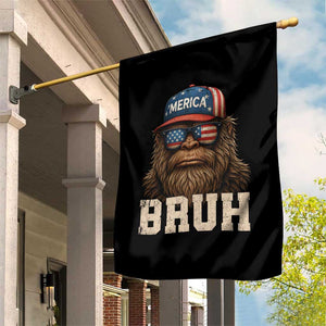 Bruh Bigfoot Merica Garden Flag American Flag Patriotic 4th Of July TS10 Print Your Wear