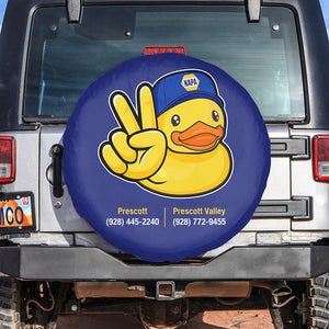 Custom Spare Tire Cover - Customer Request 270825 Emily - TS02 No hole Blue Print Your Wear