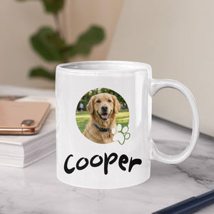 Custom Pet Photo Ceramic Coffee Mug โ Personalized Gift for Pet Lovers CTM02 Print Your Wear