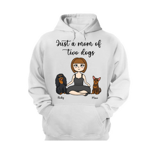 Dog Lover Personalized Shirt My Dogs Are My Valentine CTM02 Hoodie Custom - Printyourwear