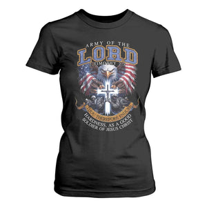 Christian Soldier T Shirt For Women Army Of The Lord Thou Therefore Endure Hardness As A Good Soldier TS11 Black Print Your Wear