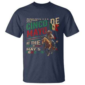 Cinco De Mayo Celebrate The Battle Of Puebla Mexico T Shirt TS11 Navy Print Your Wear