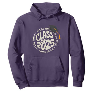 Class Of 2025 It's Go Time Hoodie Graduation Seniors 2025 TS11 Purple Print Your Wear