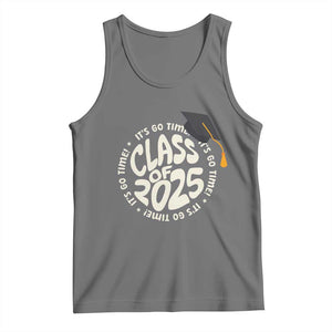 Class Of 2025 It's Go Time Tank Top Graduation Seniors 2025 TS11 Black Heather Print Your Wear