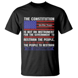 Constitution Liberty American Patriotic T Shirt We The People US Flag TS02 Black Print Your Wear