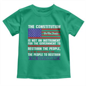 Constitution Liberty American Patriotic Toddler T Shirt We The People US Flag TS02 Irish Green Print Your Wear