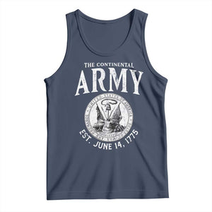 Continental Army America Independence Revolutionary War Seal Tank Top TS11 Navy Print Your Wear