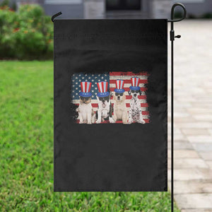 Cool American Patriotic Dogs Garden Flag Funny 4th of July US Flag Pet Lover TS02 Print Your Wear