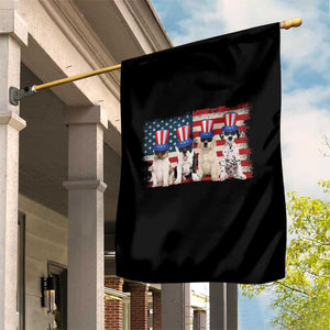 Cool American Patriotic Dogs Garden Flag Funny 4th of July US Flag Pet Lover TS02 Print Your Wear