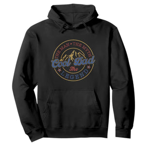 Cool Dad The Man The Myth The Legend Hoodie Fathers Day Beer Lover TS11 Black Print Your Wear