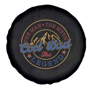 Cool Dad The Man The Myth The Legend Spare Tire Cover Fathers Day Beer Lover TS11 Print Your Wear