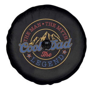 Cool Dad The Man The Myth The Legend Spare Tire Cover Fathers Day Beer Lover TS11 Print Your Wear
