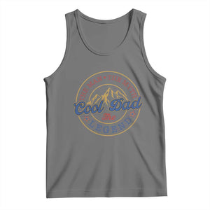 Cool Dad The Man The Myth The Legend Tank Top Fathers Day Beer Lover TS11 Black Heather Print Your Wear