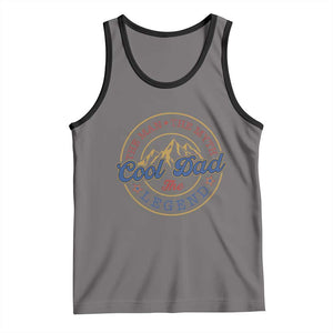 Cool Dad The Man The Myth The Legend Tank Top Fathers Day Beer Lover TS11 Deep Heather Black Print Your Wear
