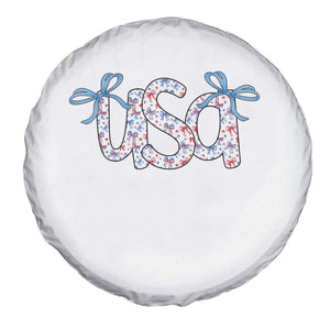 Coquette USA Spare Tire Cover Patriotic American Girl 4th of July TS10 Print Your Wear