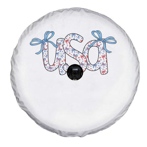 Coquette USA Spare Tire Cover Patriotic American Girl 4th of July TS10 Print Your Wear