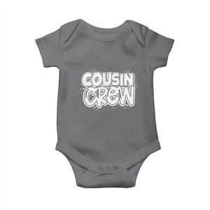 Cousin Crew Baby Onesie Cute Matching Cousins Summer Beach Vacation TS10 Charcoal Print Your Wear