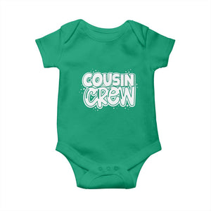 Cousin Crew Baby Onesie Cute Matching Cousins Summer Beach Vacation TS10 Irish Green Print Your Wear