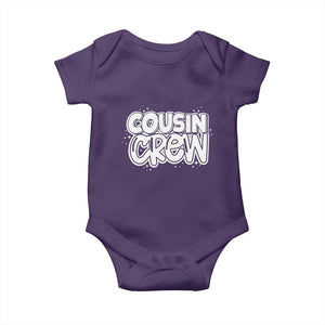 Cousin Crew Baby Onesie Cute Matching Cousins Summer Beach Vacation TS10 Purple Print Your Wear