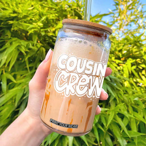 Cousin Crew Glass Can Cute Matching Cousins Summer Beach Vacation TS10 Print Your Wear