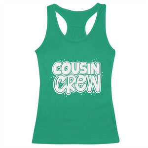 Cousin Crew Racerback Tank Top Cute Matching Cousins Summer Beach Vacation TS10 Irish Green Print Your Wear