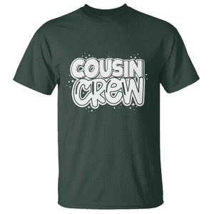 Cousin Crew T Shirt Cute Matching Cousins Summer Beach Vacation TS10 Dark Forest Green Print Your Wear