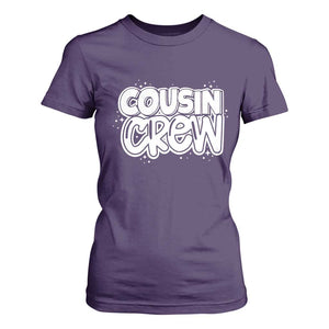 Cousin Crew T Shirt For Women Cute Matching Cousins Summer Beach Vacation TS10 Purple Print Your Wear