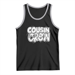Cousin Crew Tank Top Cute Matching Cousins Summer Beach Vacation TS10 Black Athletic Heather Print Your Wear