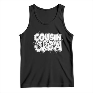 Cousin Crew Tank Top Cute Matching Cousins Summer Beach Vacation TS10 Black Print Your Wear