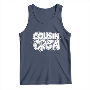 Cousin Crew Tank Top Cute Matching Cousins Summer Beach Vacation TS10 Navy Print Your Wear