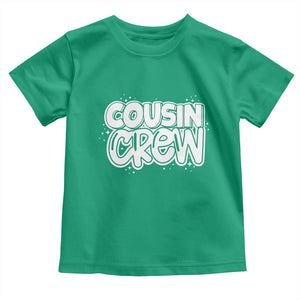 Cousin Crew Toddler T Shirt Cute Matching Cousins Summer Beach Vacation TS10 Irish Green Print Your Wear