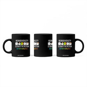 Cute Cats Autism Embrace Coffee Mug Neurodiversity Celebrate The Spectrum TS02 Print Your Wear
