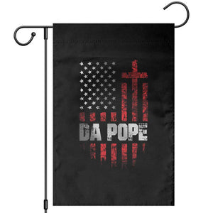 Da Pope Leo XIV Garden Flag From America Chicago America US Flag TS10 Black Print Your Wear
