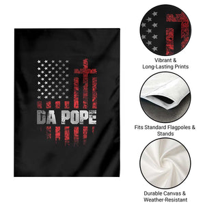 Da Pope Leo XIV Garden Flag From America Chicago America US Flag TS10 Print Your Wear