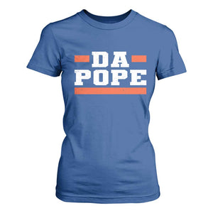 Da Pope Leo XIV T Shirt For Women From America Chicago TS10 Royal Blue Print Your Wear
