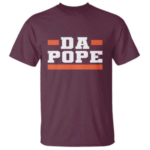 Da Pope Leo XIV T Shirt From America Chicago TS10 Maroon Print Your Wear