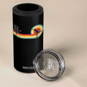 Disc Golf Retro 4 in 1 Can Cooler Tumbler Vintage Frisbee Golf Player TS10 Print Your Wear