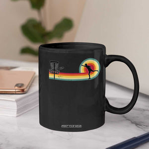 Disc Golf Retro Coffee Mug Vintage Frisbee Golf Player TS10 Print Your Wear