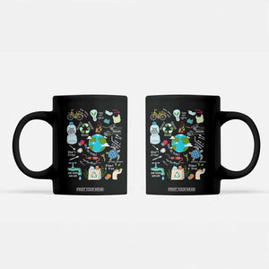 Earth Day Ecological sustainability Environment Protection Coffee Mug TS11 Black Print Your Wear
