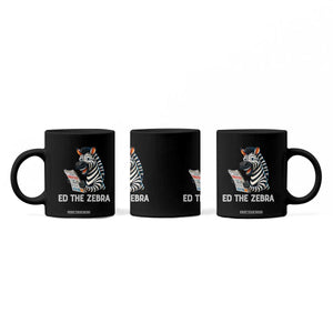 Ed the Zebra Meme Coffee Mug Funny Viral Animal Escape Internet Humor Fans TS02 Print Your Wear