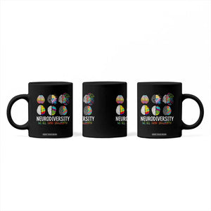 Embrace Neurodiversity Coffee Mug We All Think Differently TS02 Print Your Wear