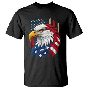 Fierce American Eagle T Shirt Bold Patriotic 4th of July USA Freedom TS02 Black Print Your Wear