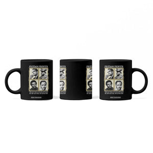 Freedom Fighters Heritage Coffee Mug Malcolm X Marcus Garvey Huey P Newton Steve Biko Revolution TS02 Print Your Wear