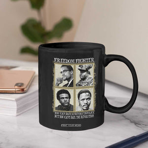 Freedom Fighters Heritage Coffee Mug Malcolm X Marcus Garvey Huey P Newton Steve Biko Revolution TS02 Print Your Wear