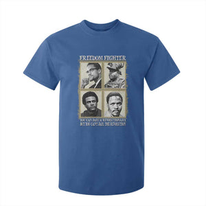 Freedom Fighters Heritage T Shirt For Kid Malcolm X Marcus Garvey Huey P Newton Steve Biko Revolution TS02 Royal Blue Print Your Wear