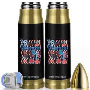 Funny 4th Of July American Honey Bullet Tumbler USA Independence Day Coquette TS11 Black Print Your Wear