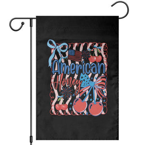 Funny 4th Of July American Honey Garden Flag USA Independence Day Coquette TS11 Black Print Your Wear