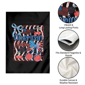 Funny 4th Of July American Honey Garden Flag USA Independence Day Coquette TS11 Print Your Wear