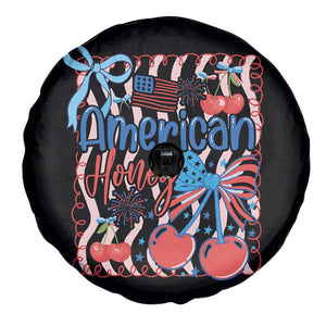 Funny 4th Of July American Honey Spare Tire Cover USA Independence Day Coquette TS11 Print Your Wear