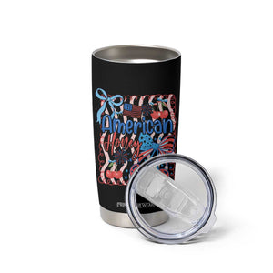 Funny 4th Of July American Honey Tumbler Cup USA Independence Day Coquette TS11 Print Your Wear